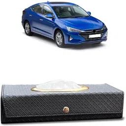 brothertwo Car Tissue Box Holder with 100 Tissue For Elantra Vehicle Tissue Dispenser image 1