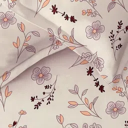 vas collections 160 TC Cotton Single Printed Flat Bedsheet image 2