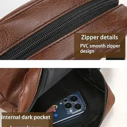 backroar Vegan Leather Messenger bag Messenger Bag image 2