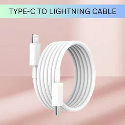 SSCOMPUTER Lightning Cable 1 m USB C to (Lightning Cable) Mobile Charger Cable for iPhone14/13/12/11 SeriesW428-picture-36