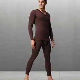 Maleno V-Neck Men Top - Pyjama Set Thermal-picture-25