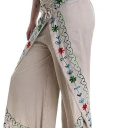 ukal Dhoti Pant Pyjama Salwar Bottom Wear, Boho Yoga Harem Pant Embroidered Women Dhoti-image-84