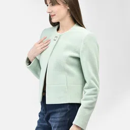 crimsoune club Shell 100% Polyester Lining 100% Polyester Solid Coat For Women image 4