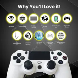 HG WORLD Playstation Dualshock 4 Joystick Wireless for PS4 With USBCable Gamepad Motion Controller image 5