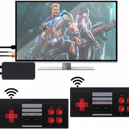 Maizic Smarthome Mini Retro Classic Game Console - HD 1080p HDMI, Wireless, 628 Classic Games Gamepad image 1