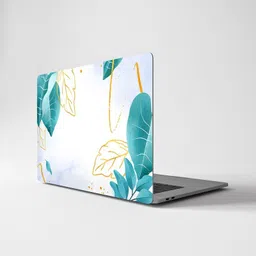 Unique Graphics Leaves Skin/Sticker for Laptops Upto 15.6 Inch (HD Quality, Multi) Vinyl Reusable Laptop Skin Compatible for 15.6 inch image 2