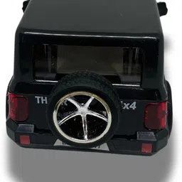woozee Thar Big 4x4 Pull Back Toy Action Car, Realistic Design, for Kids image 4