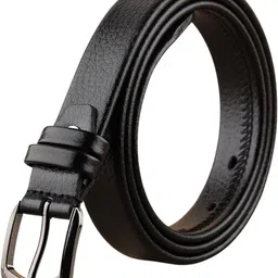 Women Formal, Casual, Evening, Party Black Artificial Leather Belt-image-24