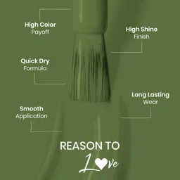 beauty people Diva Nail Polish, 21-Free Formula, Vibrant Shade, Pistachio Pop, 8ml Pistachio Pop image 3