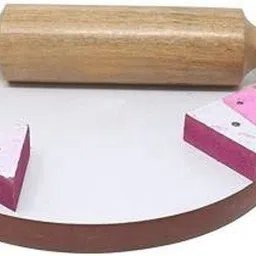 arba Wooden chakla belan Rolling Pin & Board Rolling Pin & Board image 2