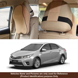 oshotto Beige Fabric Car Pillow Cushion for Toyota-picture-28