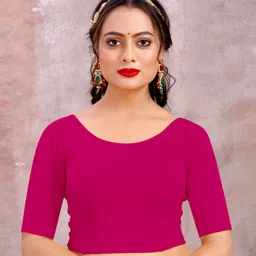 leelavati Round Neck Women Blouse-picture-12