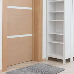 Aura Grey 2 Pieces Anti Slip Doormats image 2