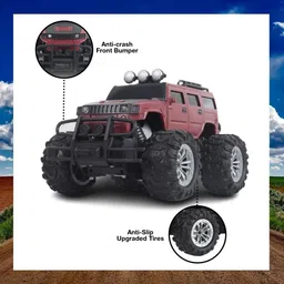 wembley Monster Truck Rechargeable Remote Control Car Offroad High Speed Remote Car image 5