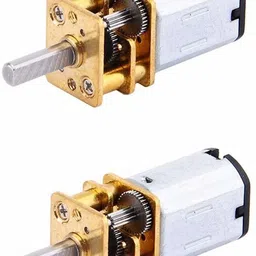 cam cart N20 3.7V - 6V 100 RPM Micro Gear Reduction DC Motor with 30:1 Metal Gearbox For RC Car Robot Toys DIY ( Pack of 2 ) Educational Electronic Hobby Kit-picture-14