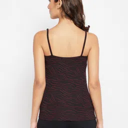 clovia Women Maroon Camisole image 5