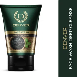denver Deep Cleanse Facewash With Activated Charcoal and Mint Face Wash-picture-23