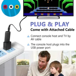 620 Games in 1 Tv Video Game Console Classic Games, Built-in 620 Game 0.9 Limited Edition image 4