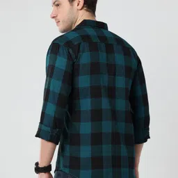 allwin paul Men Regular Fit Checkered Casual Shirt image 2