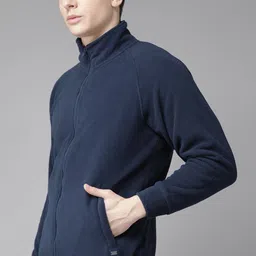 roadster Men Solid Casual Jacket image 2