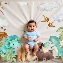 attry Animal, Cartoon, Printed Crib Crib Baby Blanket for AC Room-picture-31