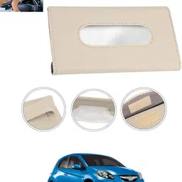 maties New Excellent Bright Color Beige Rectangle Shape Tissue Box For-41 Vehicle Tissue Dispenser-picture-22