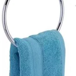 krishna enterprise Stainless Steel Towel Ring for Bathroom/Wash Basin/Napkin-Towel Hanger SILVER Towel Holder-picture-26
