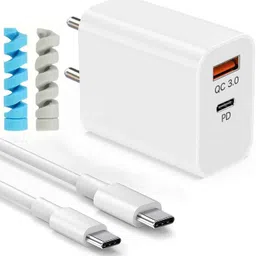 Wall Charger Accessory Combo for 65W I Kall N16 4G, N17, N17 Pro, N18 Pro, S2 Star, S3, S3 Pro, Z19 Prime-image-63