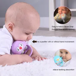 mom's aura Baby Teething Toys for 0-6 Months Teether image 4