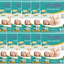 ezoyplus Extra Soft Baby Diaper NB Size | 0-4 kg,Dryfeel Comfort & Better FIt - New Born-picture-24