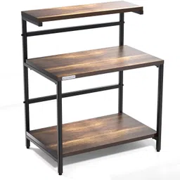 my armor Platform Top Microwave & Oven Stand, Kitchen Organizer, Wooden Shelf, 2.5 Tier, Wooden Kitchen Trolley-picture-18