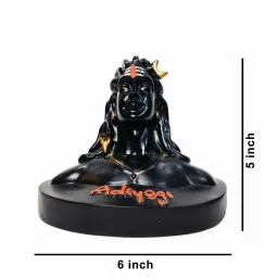 Adiyogi Multicolour Polyresin Statue by Wens image 5