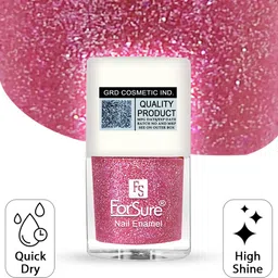 forsure High Shine Glitter Nail Polish Combo Set for Girls 5ml Each With free Nail Wipes Multicolor image 3