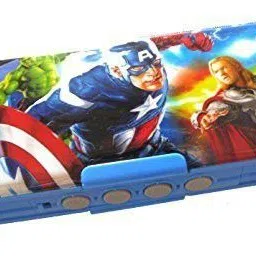 patly Password Protected Avengers Art Plastic Pencil Box-picture-23