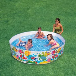 choicit 5 Feet Kids Water Pool Bath Tub Swimming Pool Inflatable Swimming Pool image 2