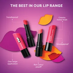 sugar pop Ultrastay Transferproof Lipstick 09 Cocoa Crush - Waterproof | Smudgeproof image 4