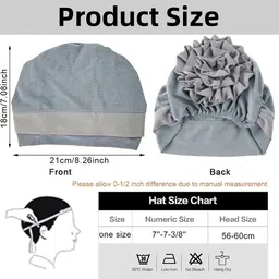 lqz Solid Skull Cap image 5