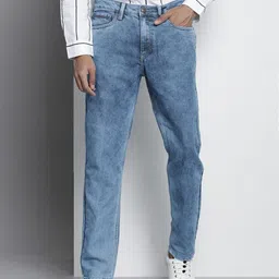 the indian garage co. Men Regular Mid Rise Blue Jeans-picture-10