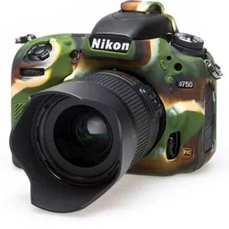 Lamkoti Camera Silicone Protective Camera Case Cover Compatible with Nikon D750 Camera Bag image 4