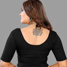 priyanka traders Round Neck Women Blouse image 2