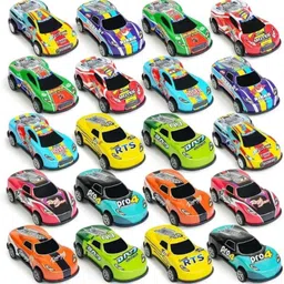 Alloy Metal Pull Back Mini Race Cars Set for Kids-image-0