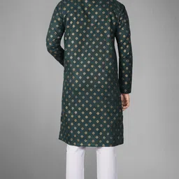 dhasu trendz Pack of 2 Men Printed Cotton Blend Straight Kurta image 5