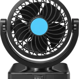 forsons DOUBLE Car Fan 12v 360 Head 2 Speed Optimization For UNIVESAL CAR FAN-104 Car Interior Fan image 2