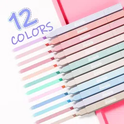 wengonvila Aesthetic Cute Highlighter Pen, Bible Highlighters and Pens No Bleed image 2