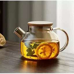 1 L Glass, Wooden Kettle Jug-image-24
