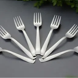 arscart Luxury Polished Stainless Steel Baby Fork Set-picture-29