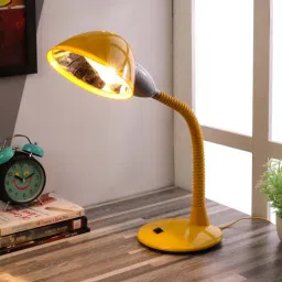 Desmond Yellow Study Lamp With ABS Plastic Base By Beverly Studio-picture-26