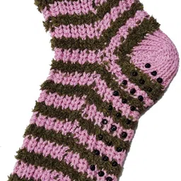 new arihant traders Knitted Wool Women Socks (Free Size) Woven Ankle Length Women Woven Ankle Length image 2