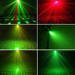 wundervox Flash Light Strobe Light Rave Stage Light Projector Shower Laser Light image 3