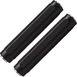 Adhvik Black Pack of 2 Pcs Amplifier 6.5mm Female to Female Audio Jointer Use for Sound Box Phone Converter image 1